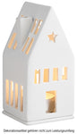 Foto Lichthaus „Traumhaus“ Teelicht Windlicht Porzellan weiß 13cm von räder - maurer-gentlefield.com