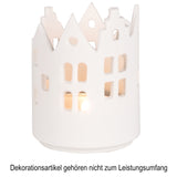 Foto Stadtlicht „Innenhof“ Teelicht Windlicht Porzellan weiß 7,5cm von räder - maurer-gentlefield.com
