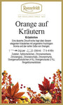 Ronnefeldt Kräutertee Orange auf Kräutern - maurer-gentlefield.com