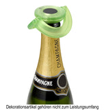 Foto Sekt- und Champagnerverschluss GUSTO grün von AdHoc - maurer-gentlefield.com